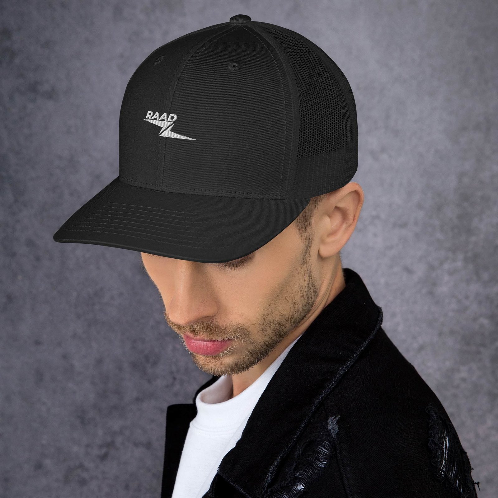 Casquette Trucker Rétro Brodée – Style Urbain Unisexe – Image 161