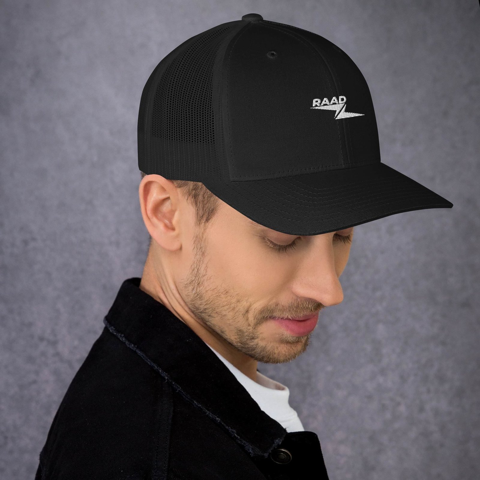 Casquette Trucker Rétro Brodée – Style Urbain Unisexe – Image 177