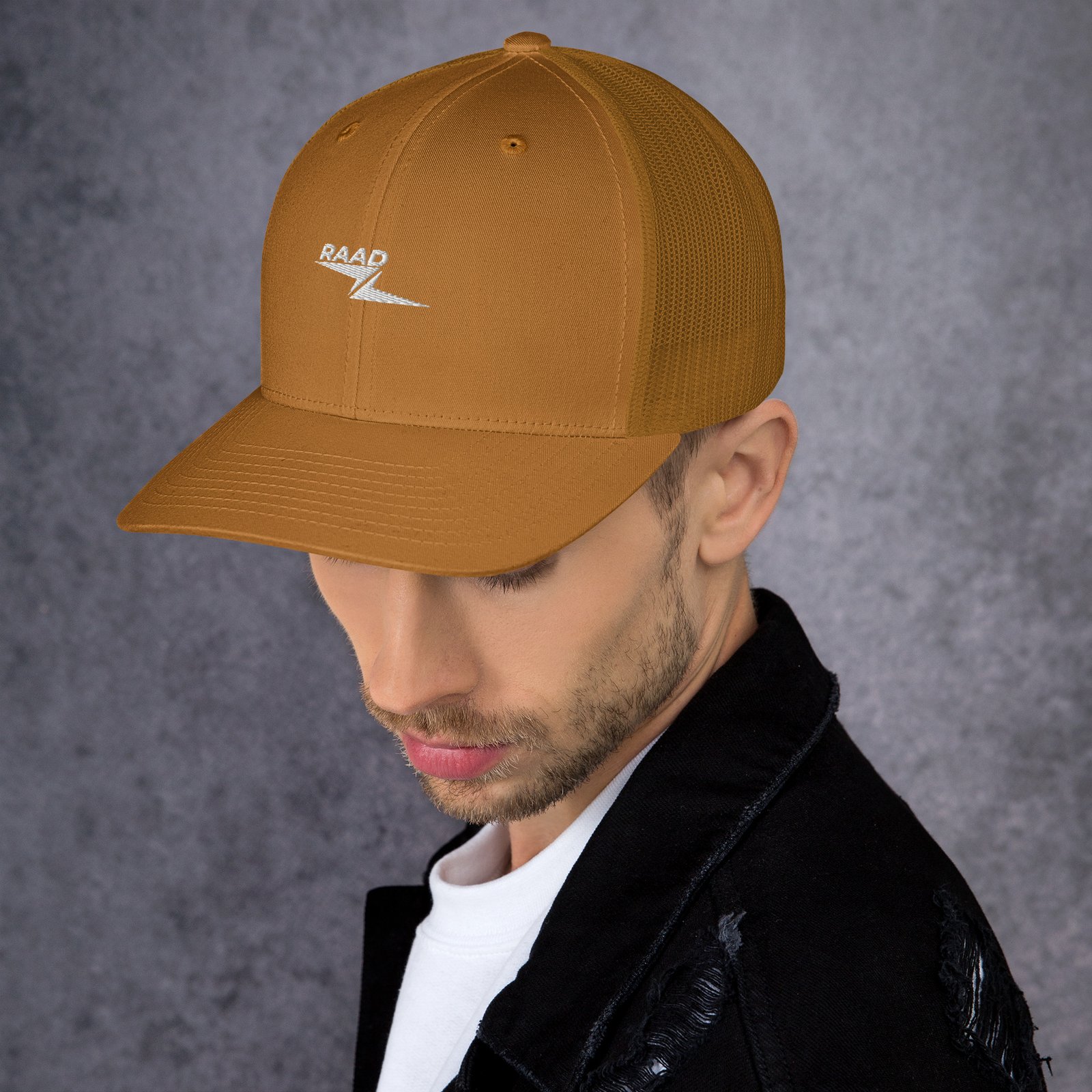 Casquette Trucker Rétro Brodée – Style Urbain Unisexe – Image 172