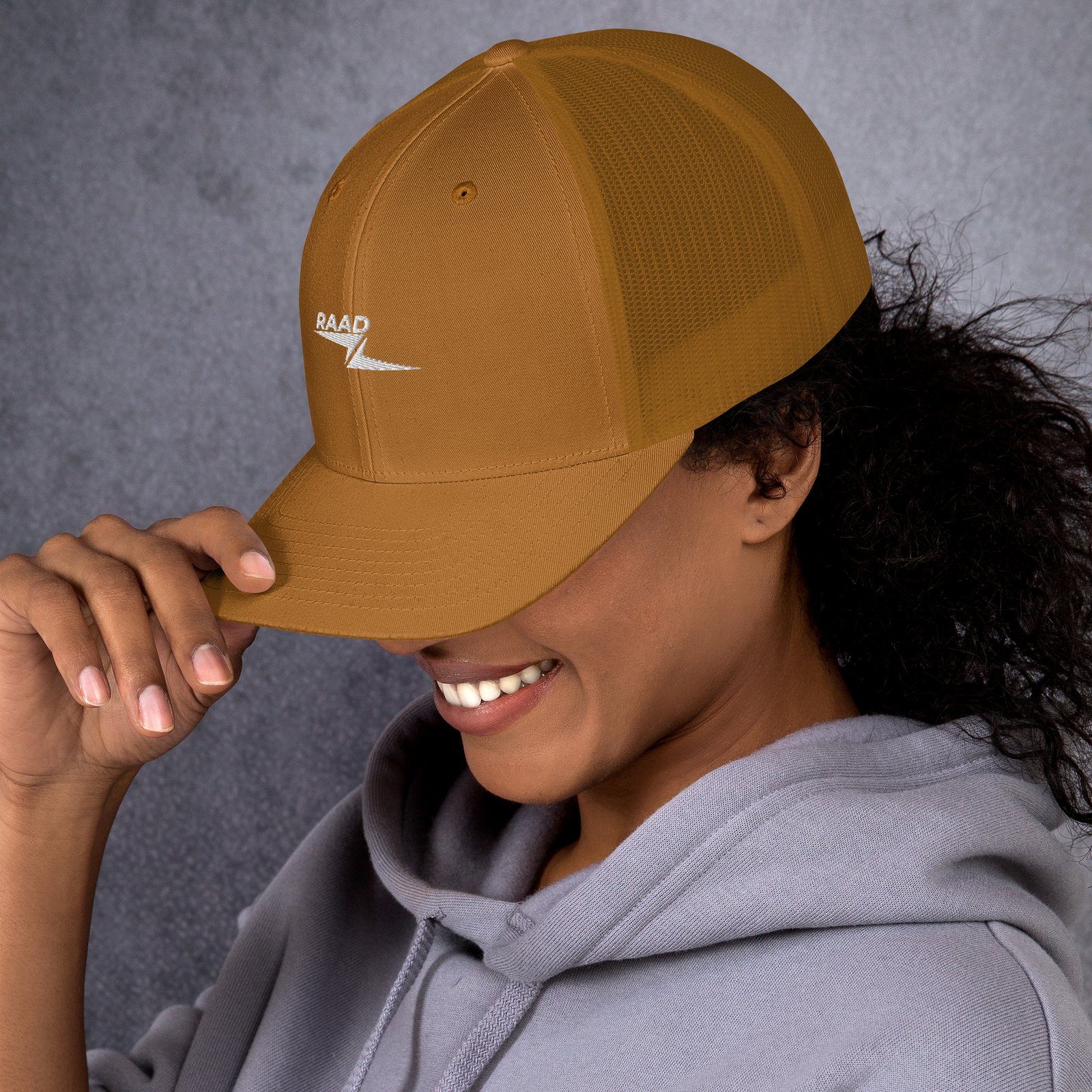 Casquette Trucker Rétro Brodée – Style Urbain Unisexe – Image 124