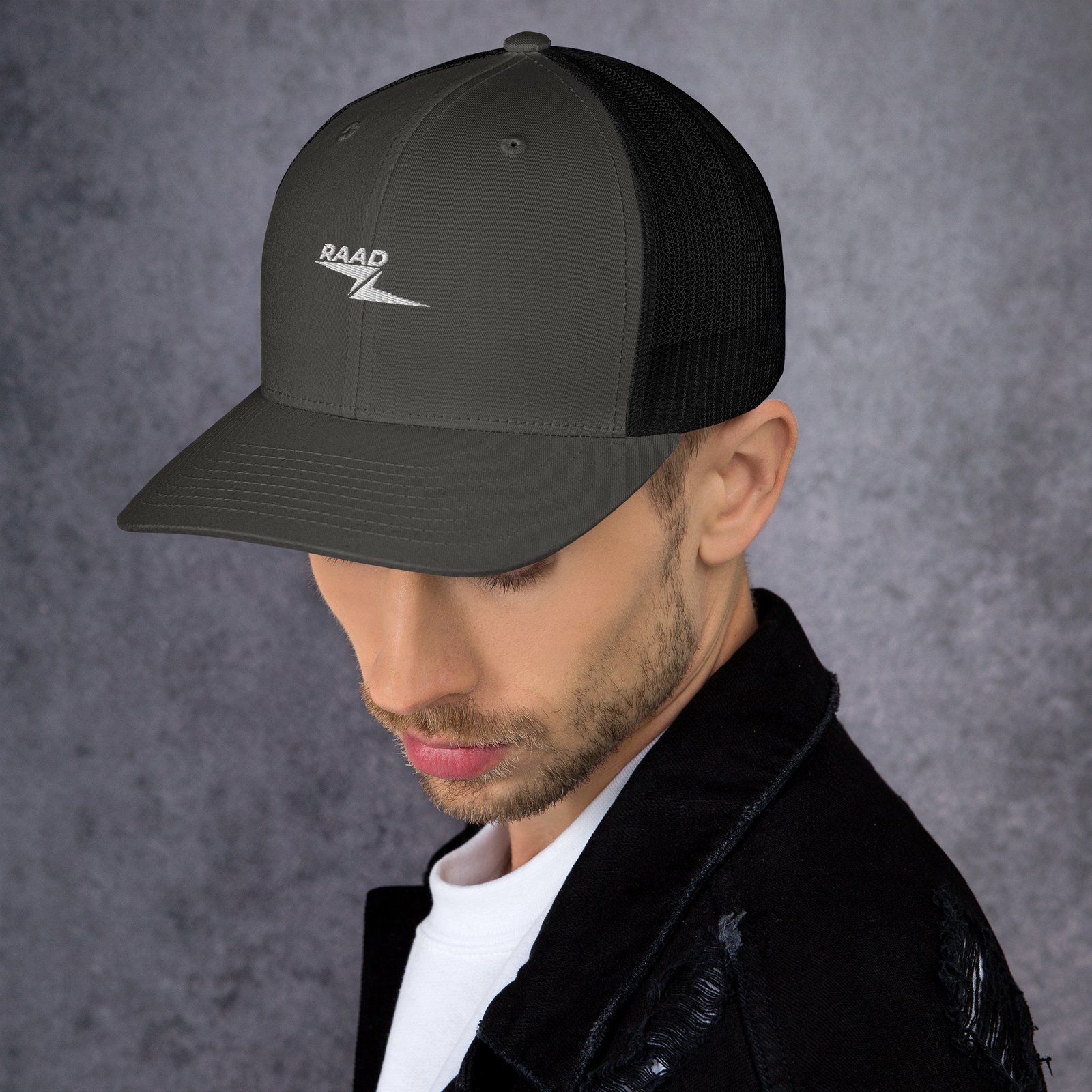 Casquette Trucker Rétro Brodée – Style Urbain Unisexe – Image 165