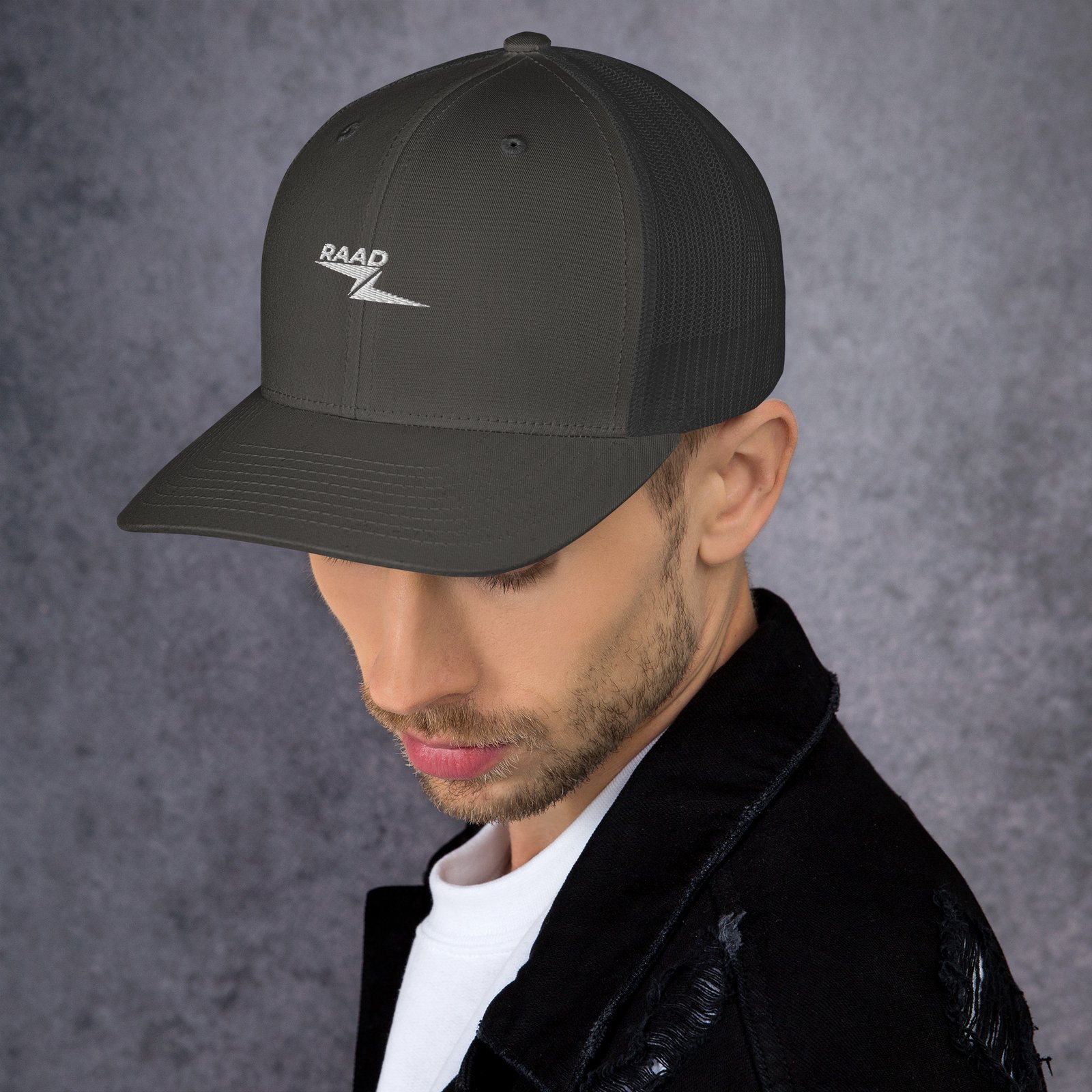 Casquette Trucker Rétro Brodée – Style Urbain Unisexe – Image 166
