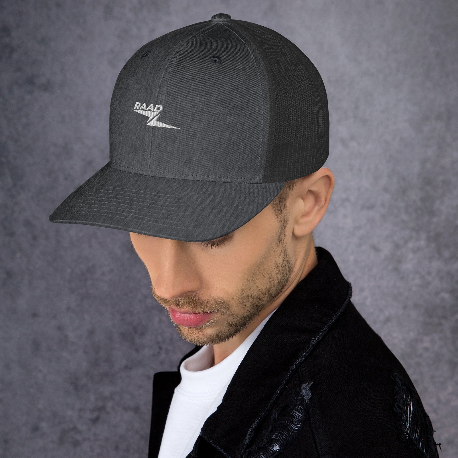 Casquette Trucker Rétro Brodée – Style Urbain Unisexe – Image 170