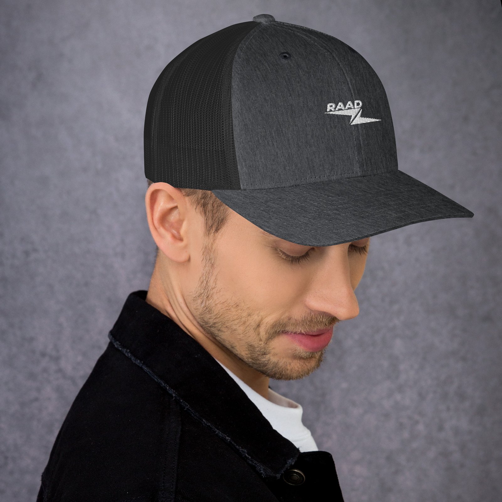 Casquette Trucker Rétro Brodée – Style Urbain Unisexe – Image 186