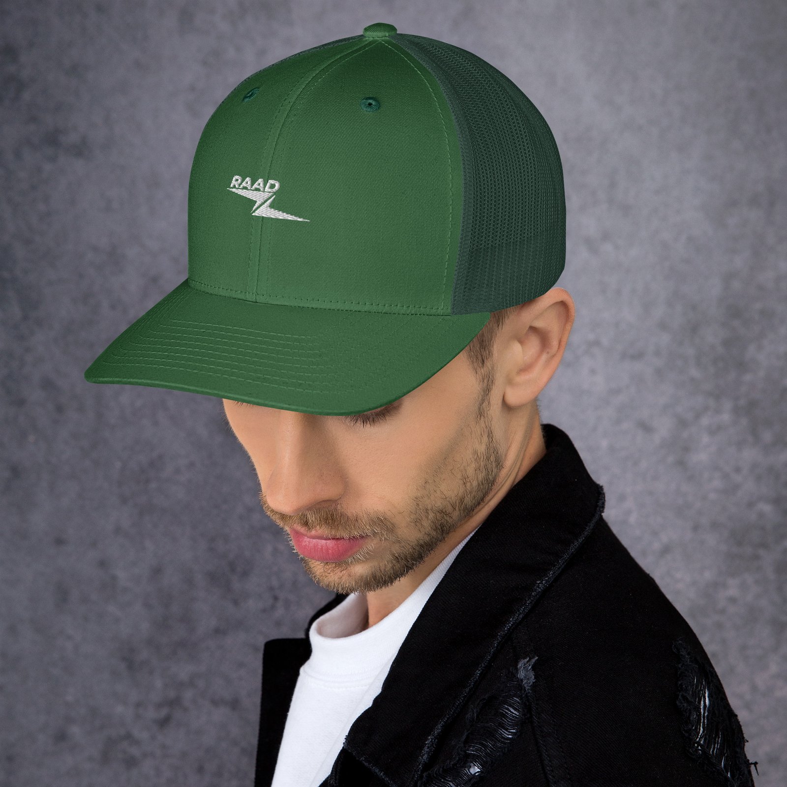 Casquette Trucker Rétro Brodée – Style Urbain Unisexe – Image 171