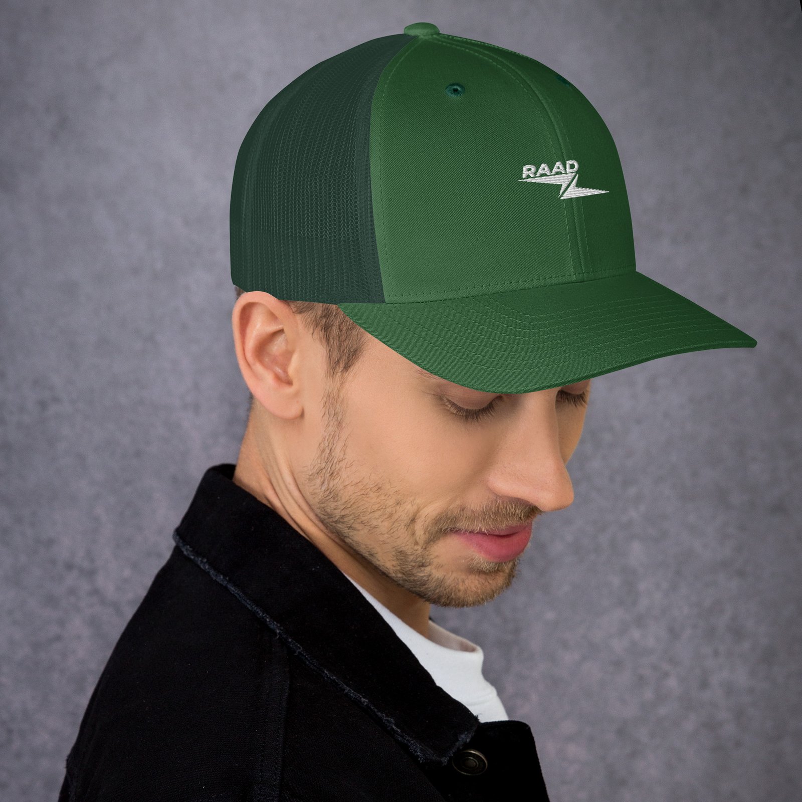 Casquette Trucker Rétro Brodée – Style Urbain Unisexe – Image 187