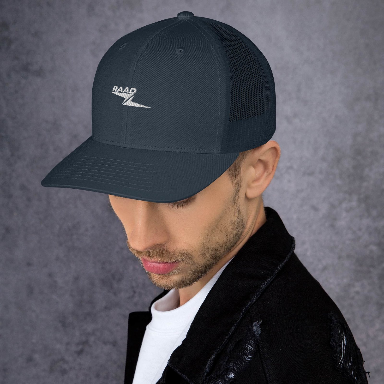 Casquette Trucker Rétro Brodée – Style Urbain Unisexe – Image 163