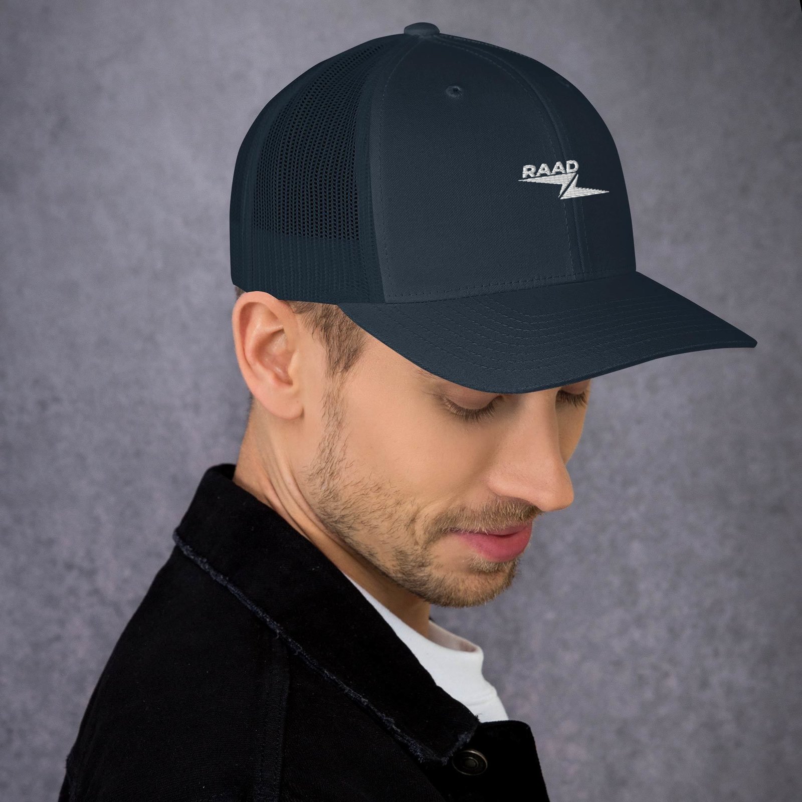 Casquette Trucker Rétro Brodée – Style Urbain Unisexe – Image 179