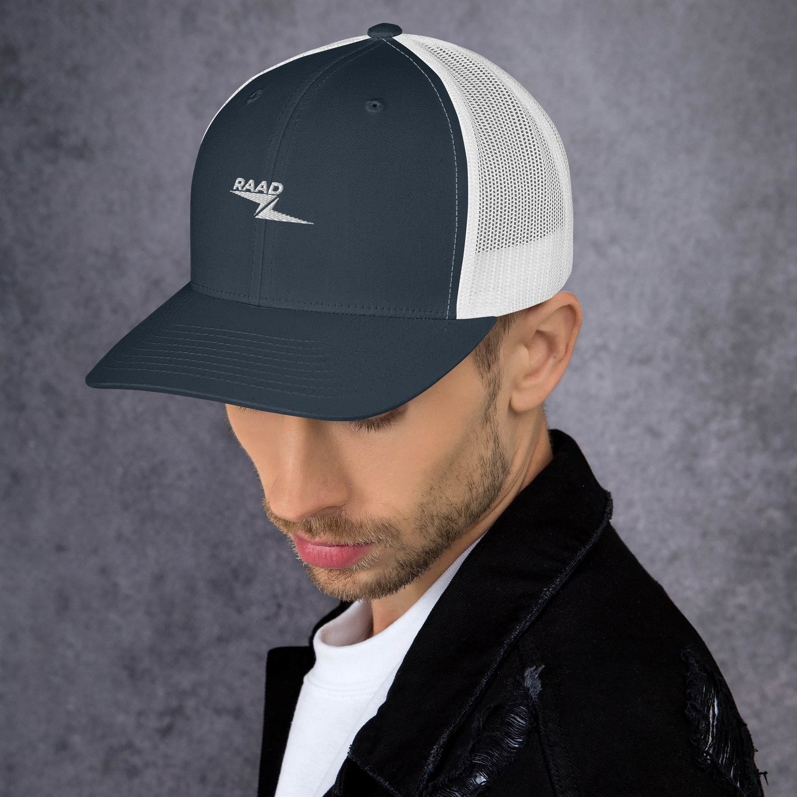 Casquette Trucker Rétro Brodée – Style Urbain Unisexe – Image 164